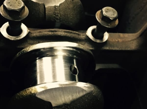 Machined MINI replacement crankshaft