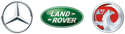 Landrover-Mercedes-Vauxhall-service-logos