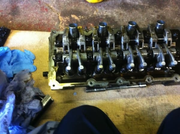 MINI cylinder head removal 