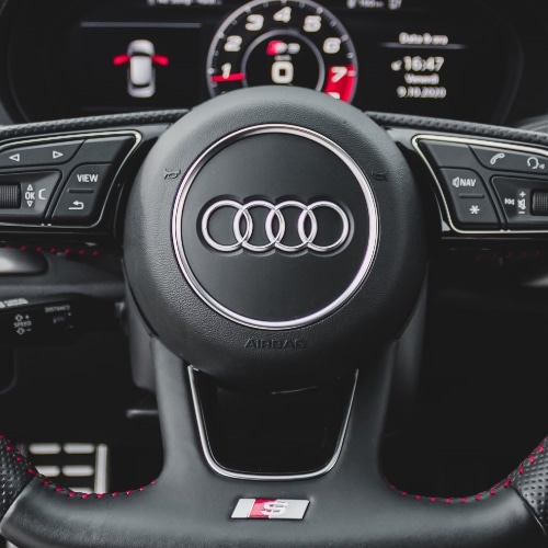 Audi steering wheel