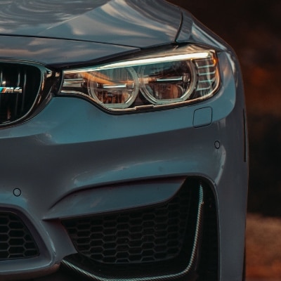 BMW M4 closeup