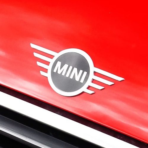 MINI bonnet badge