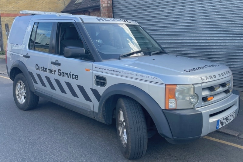 Waterfall Discovery rescue vehicle