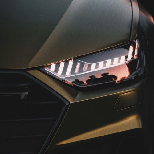 Audi headlight