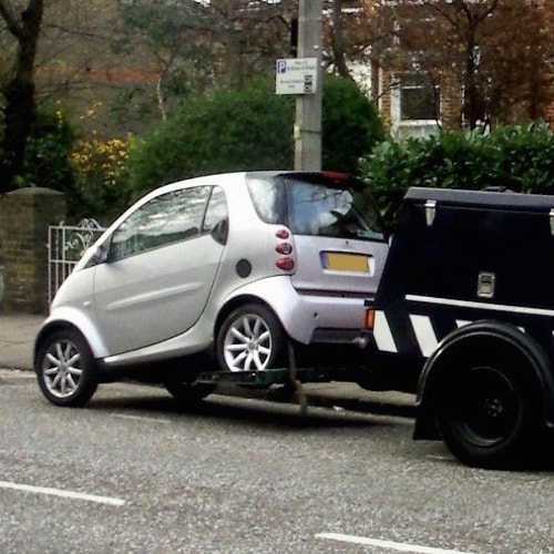 Vehicle recovery in London